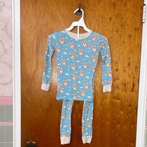 Little One Shop Corgi Bamboo Pajama Set